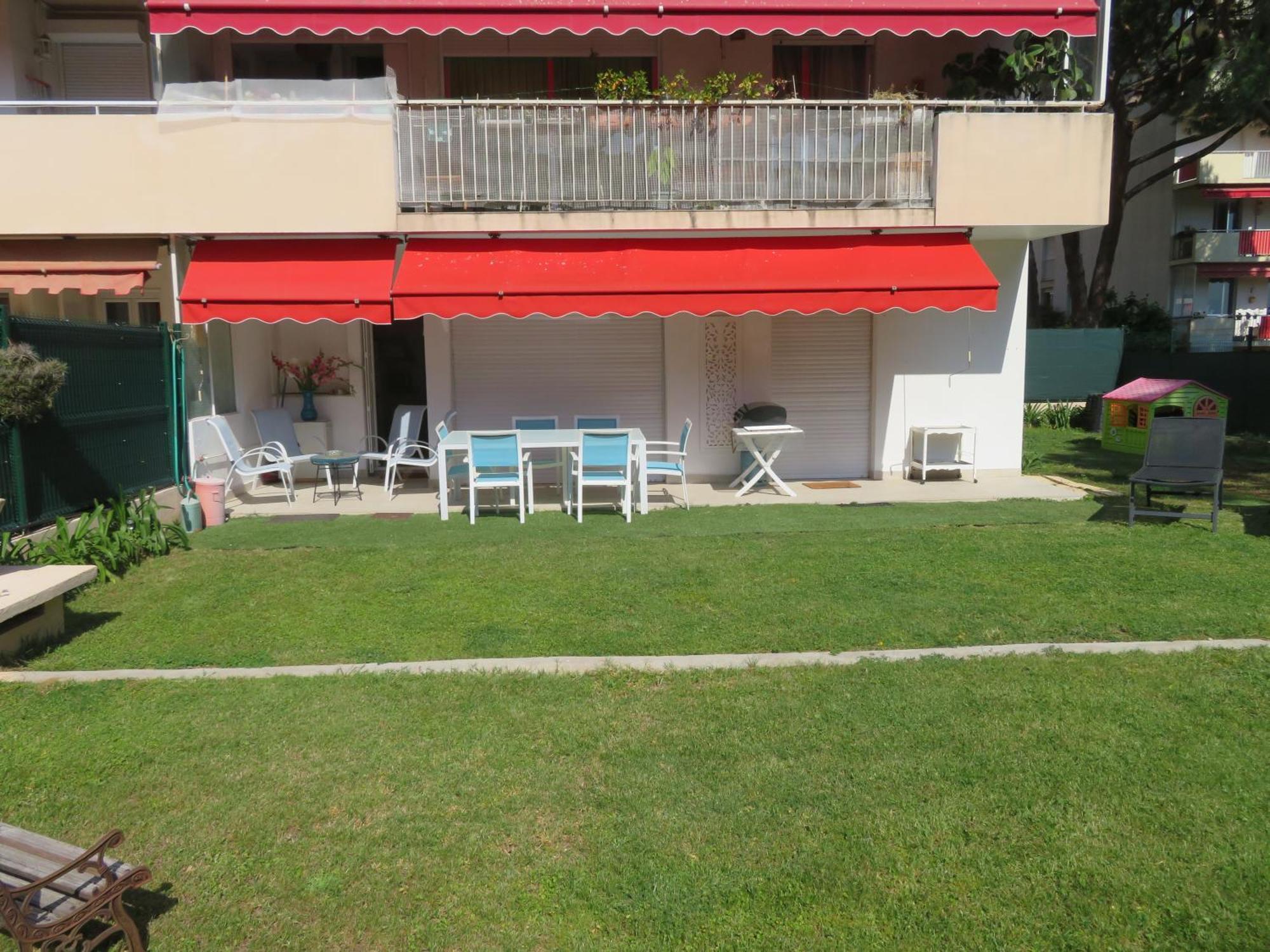ניס Superbe Rez De Jardin Dans Residence Au Calme מראה חיצוני תמונה