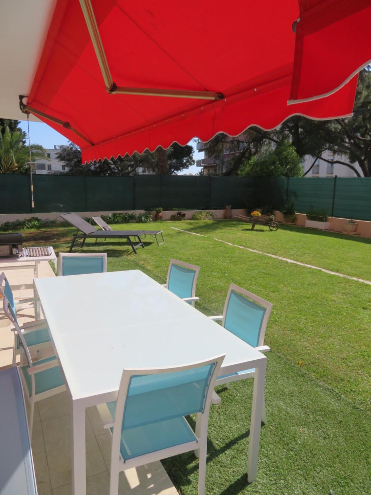 ניס Superbe Rez De Jardin Dans Residence Au Calme מראה חיצוני תמונה